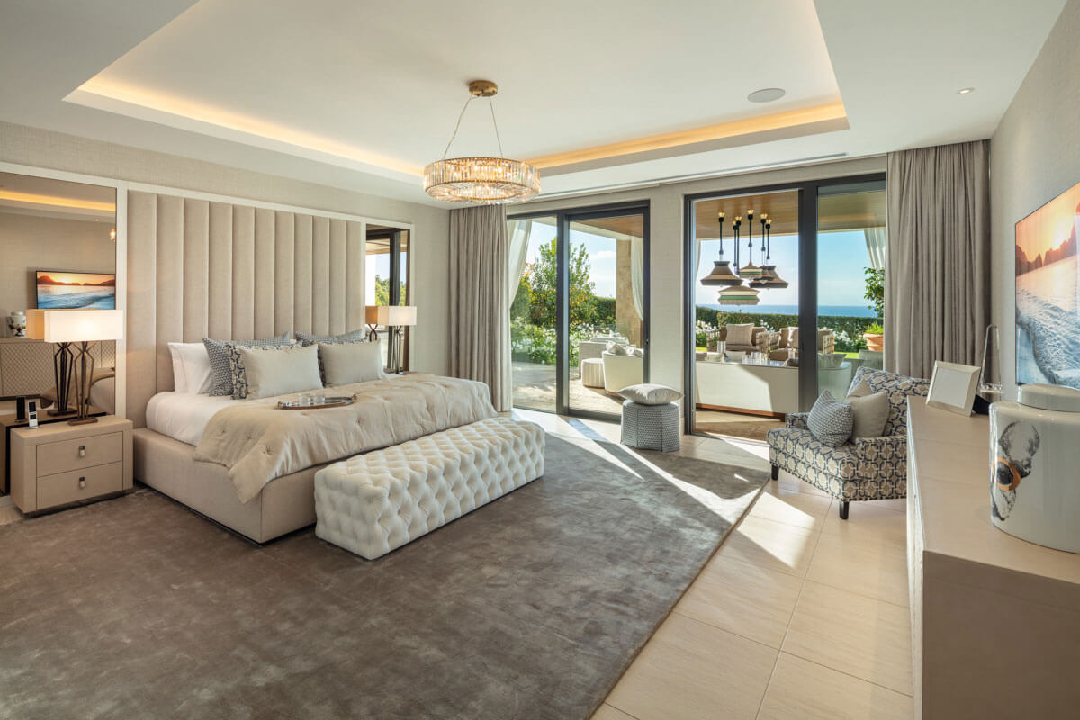 Villa Olympus bedroom
