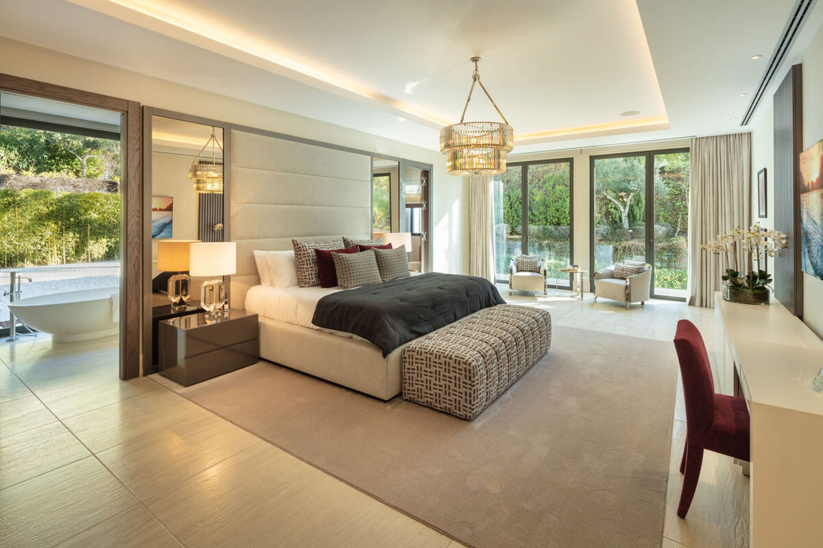 Villa Olympus bedroom