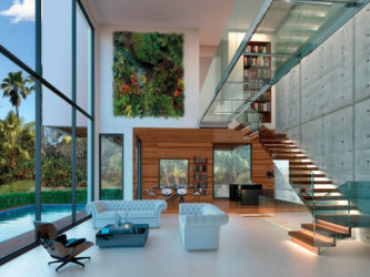 Villa cypress living room