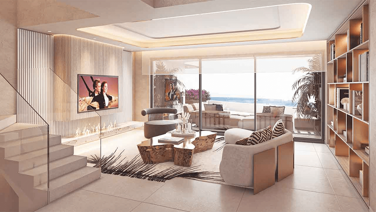 dunique marbella living room