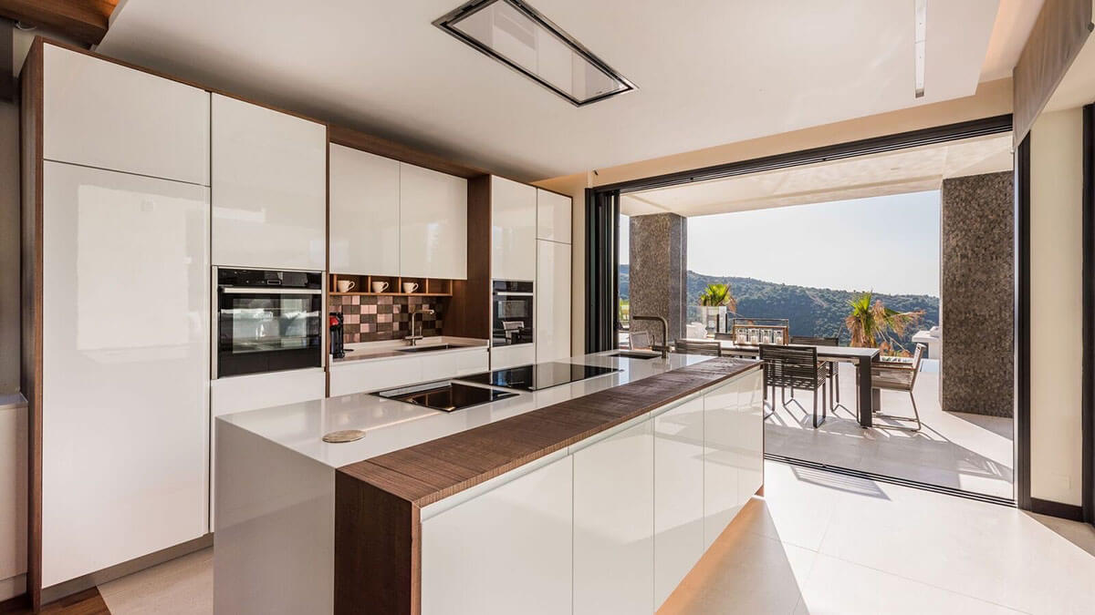 Villa infinity kitchen