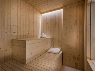 Villa infinity sauna